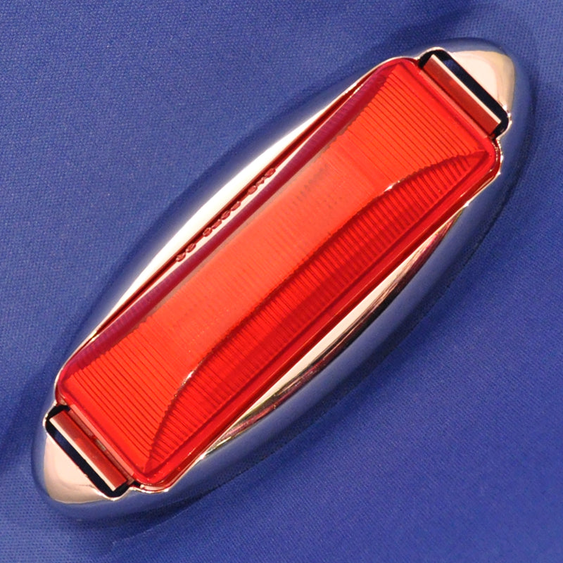 Chrome plastic oval rim for 1