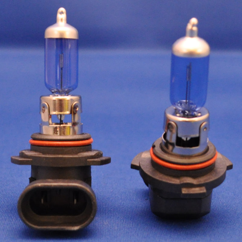 #9006 halogen headlight bulb - PAIR, Icy Blue - 55 watt