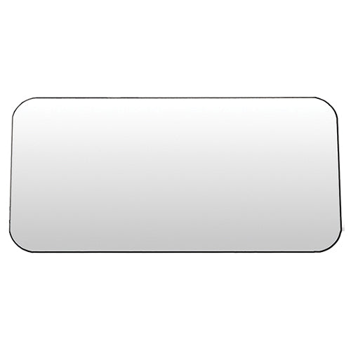 4" x 8" stainless steel permit panel - tape mount