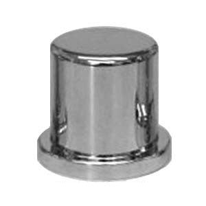 30mm chrome plastic push-on huck rivet/lug nut cover