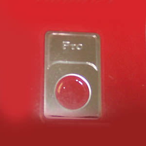 Woody's Kenworth stainless steel indicator light plate