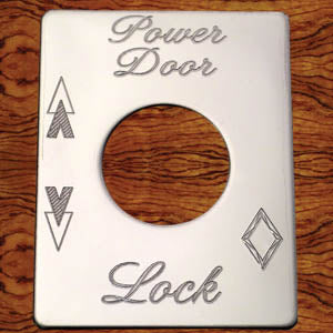 Rockwood Peterbilt stainless steel switch plate