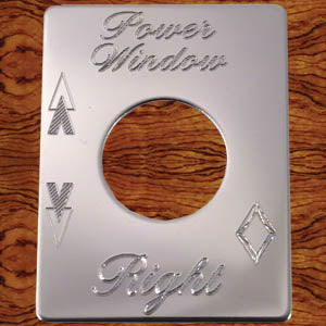 Rockwood Peterbilt stainless steel switch plate