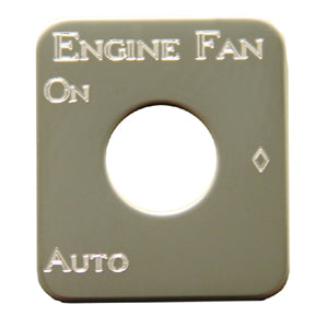 Rockwood Kenworth stainless steel switch plate