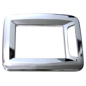 Peterbilt 2006-2011 chrome plastic in-dash GPS screen surround