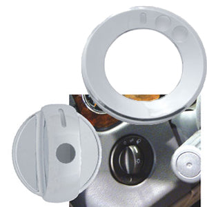 Freightliner Columbia/Coronado/Cascadia chrome plastic headlight switch set