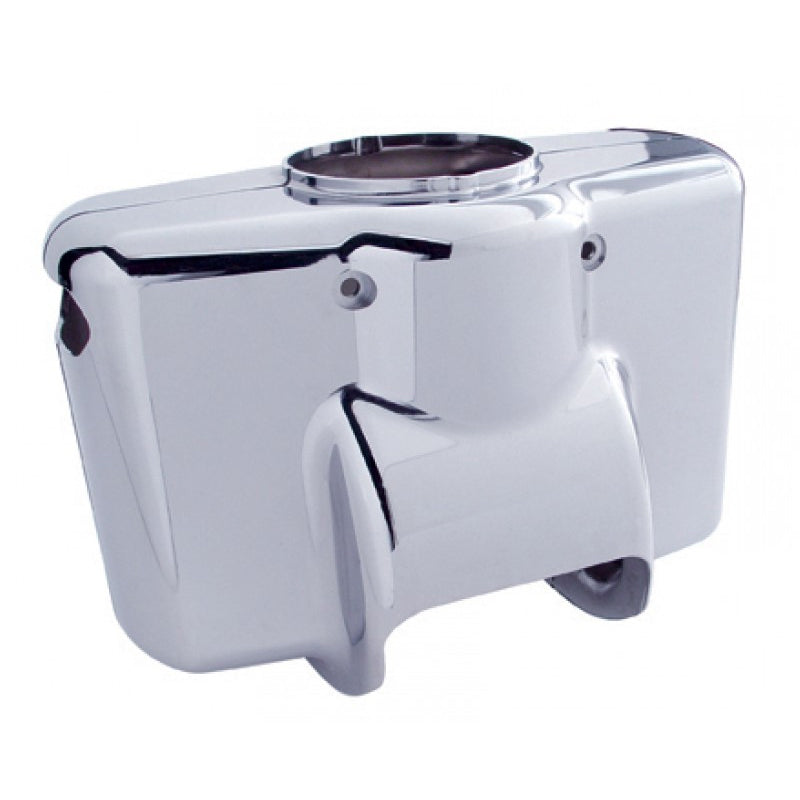 Peterbilt -2005 / Kenworth -2005 chrome plastic upper steering column cover, 2 pieces