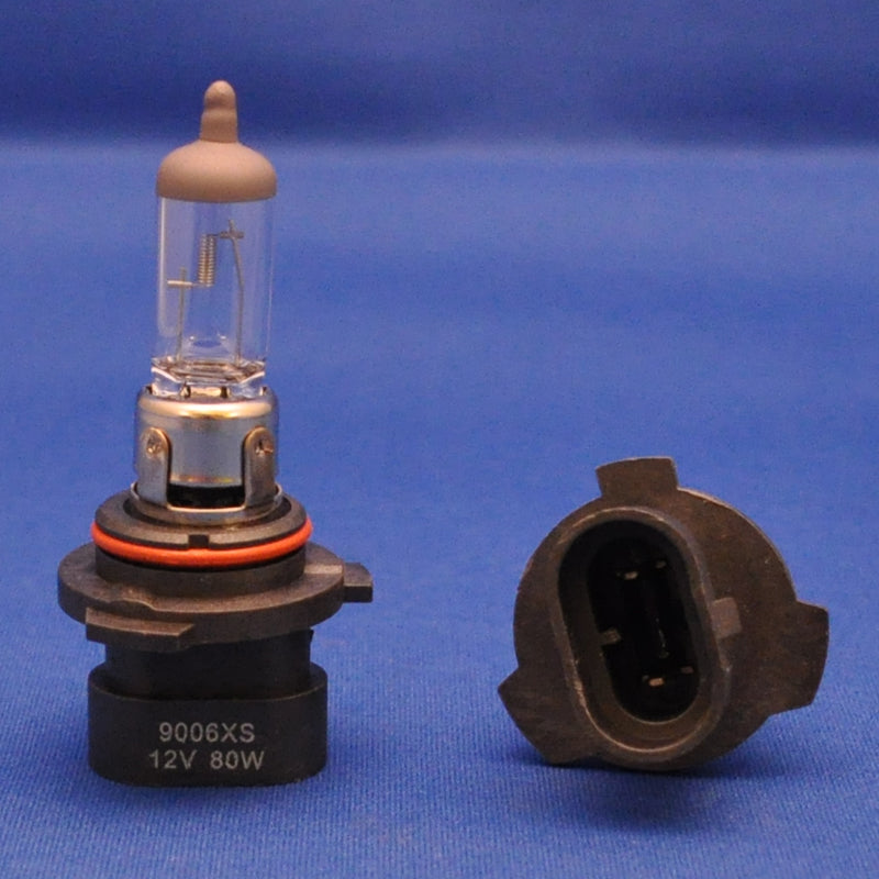 #9006xs halogen headlight bulb - PAIR, Clear - 80 watt