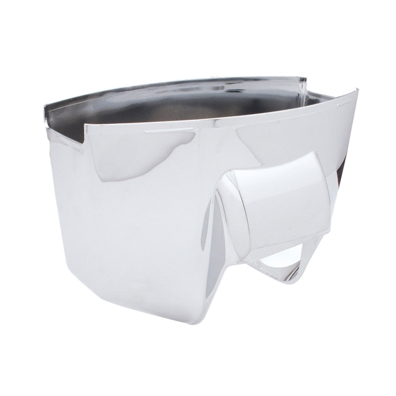 Kenworth/Peterbilt chrome plastic upper steering column cover - bottom ONLY