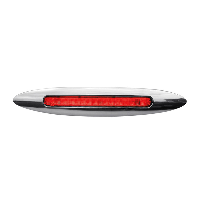 Flatline Red 4.5" slim-line 7 diode LED marker light