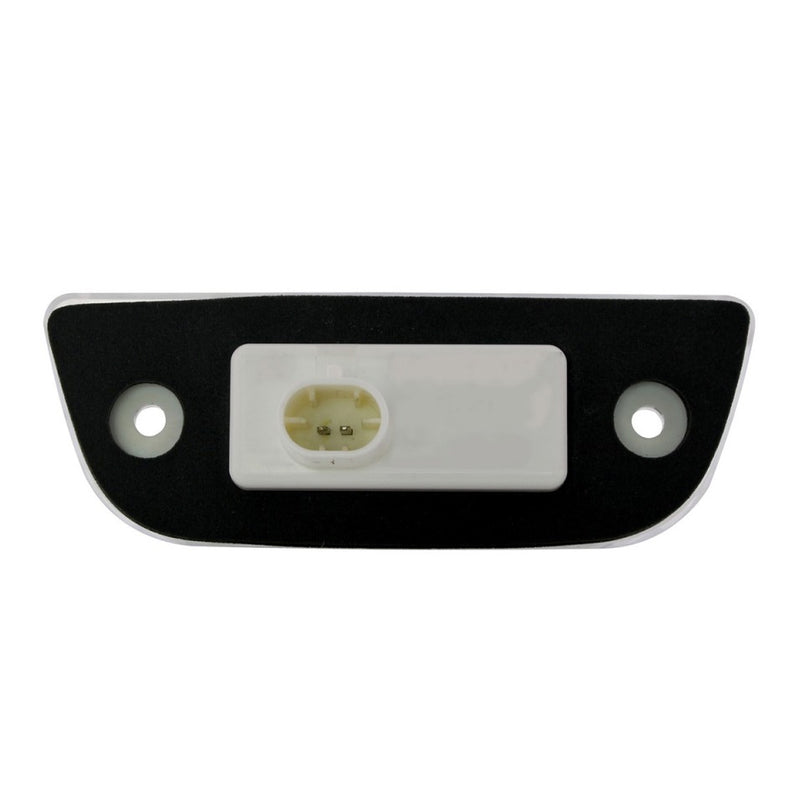 Peterbilt 579 / Kenworth T680 amber 9 diode LED replacement visor light w/OEM plug - CLEAR lens