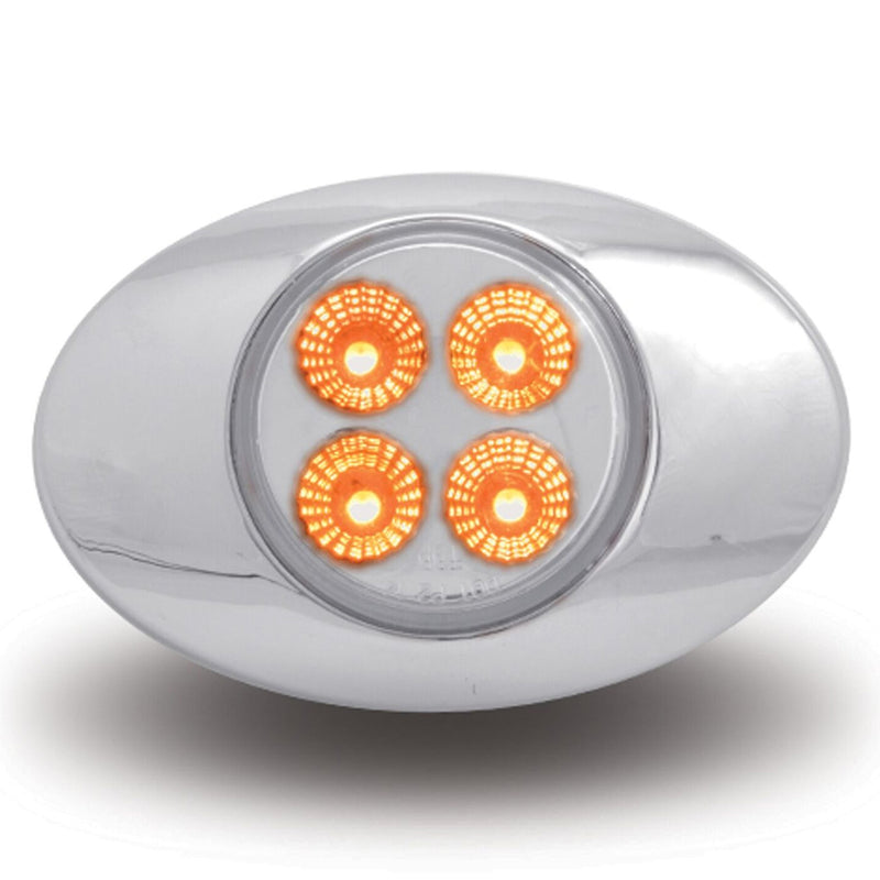 Dual Revolution M3 Amber/Purple 4 diode LED marker light