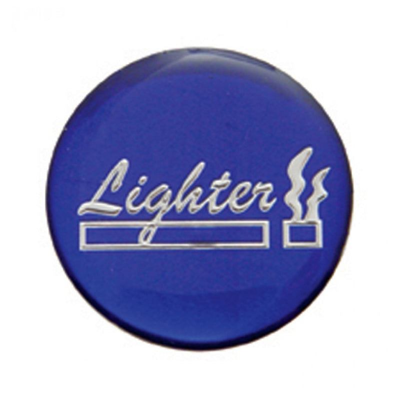 "Lighter" glossy sticker - fits chrome lighter knob