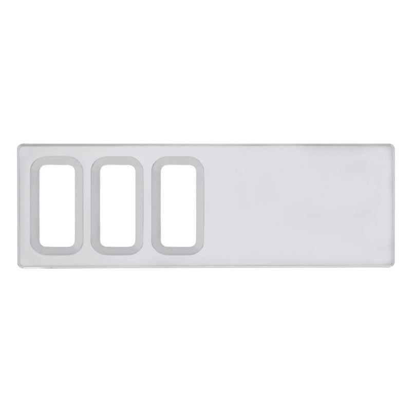 International chrome plastic dash switch panel cover