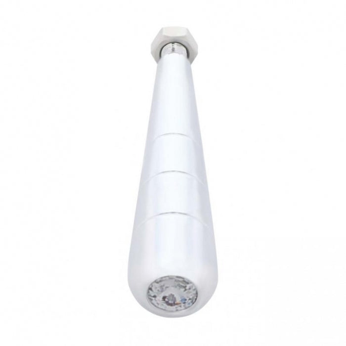 4.5" chrome aluminum trailer brake handle w/jewel