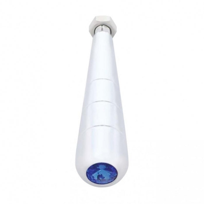 4.5" chrome aluminum trailer brake handle w/jewel