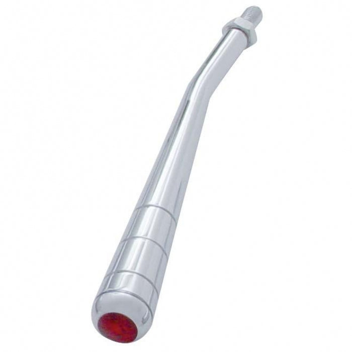 7" chrome aluminum trailer brake handle w/jewel