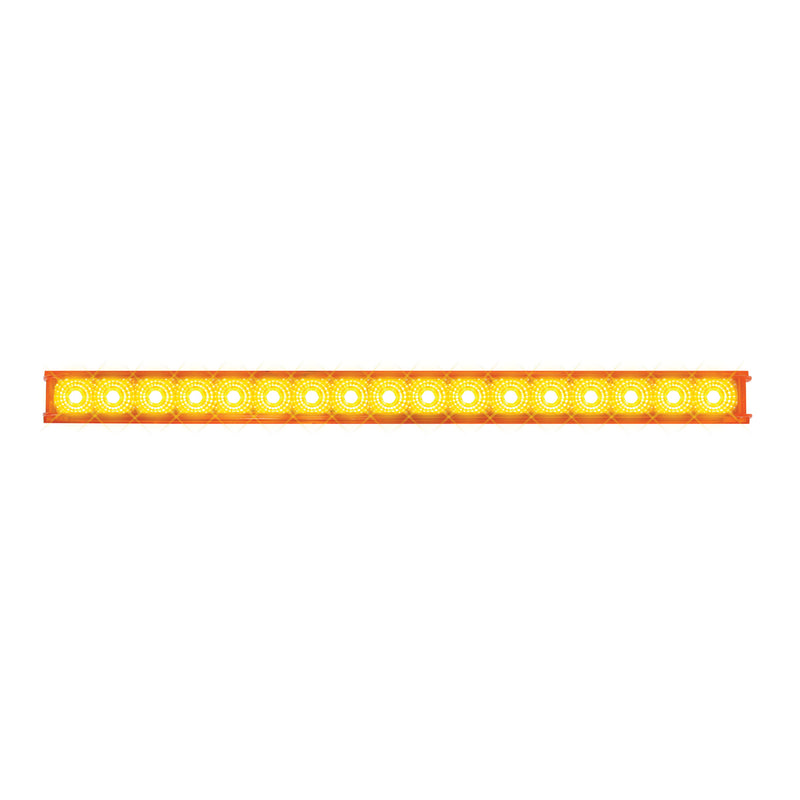 Spyder 20" Amber 17 diode LED turn signal light bar