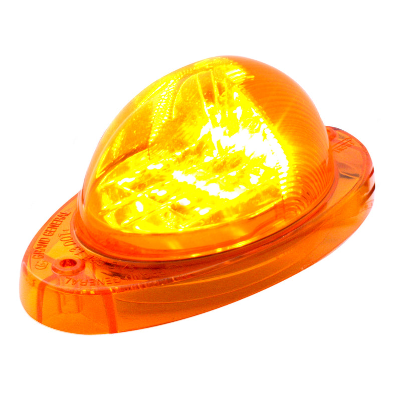 Freightliner Cascadia Amber 9 diode LED turn signal light