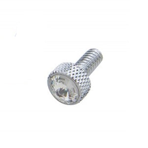 Peterbilt 2001-06 small chrome dash screw w/jewel - PAIR