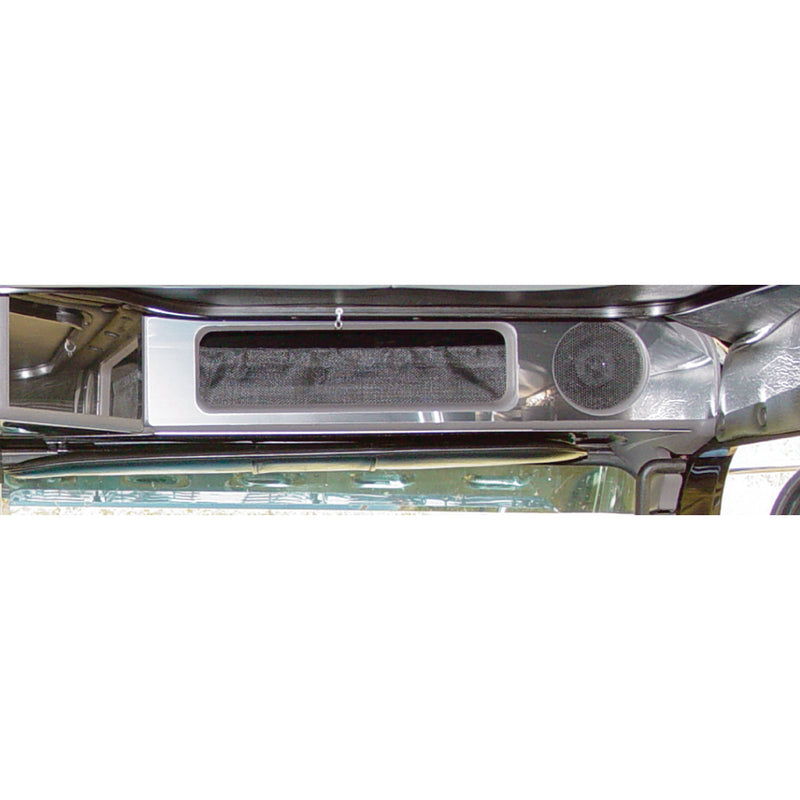 Freightliner Classic/FLD stainless steel headliner trim - Passenger's Side