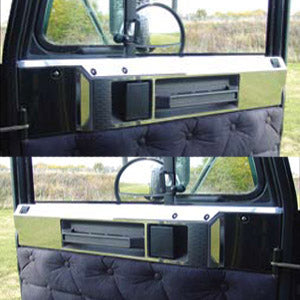 Freightliner Classic/FLD interior upper door sill cover and latch surround - PAIR