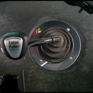 Freightliner Classic/FLD stainless steel shifter boot trim ring