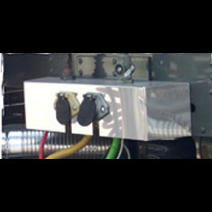 Freightliner Century/Columbia stainless steel air line bracket cover