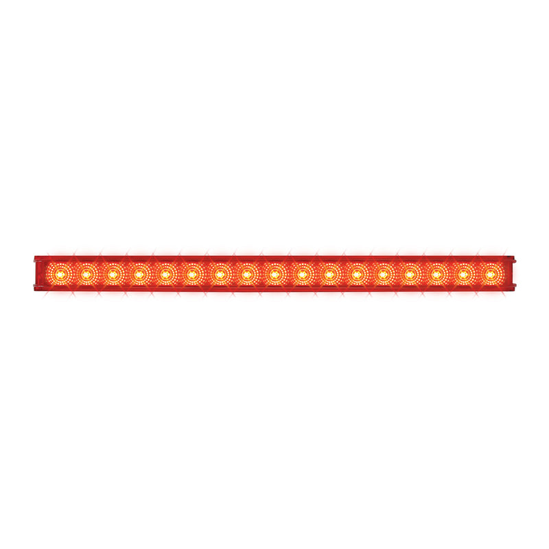 Spyder 20" Red 17 diode LED turn signal light bar