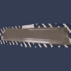 Freightliner Century stainless steel window air deflector - PAIR