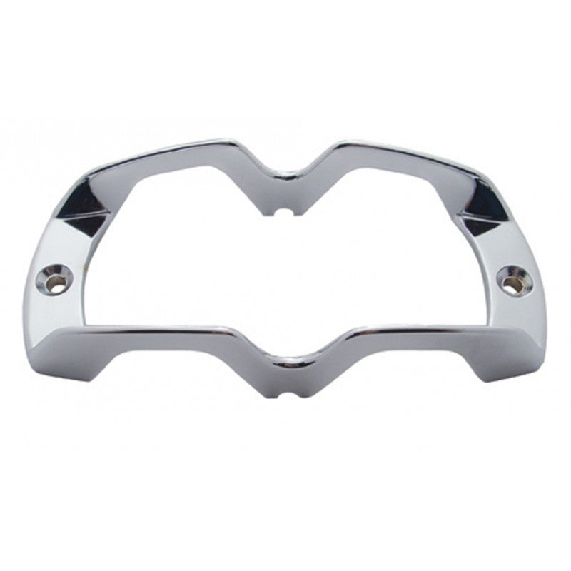 Chrome tiger eye/double bubble light lens guard