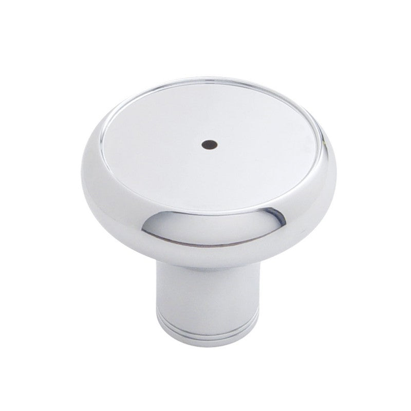 Chrome deluxe tractor/trailer brake screw-on air brake knob