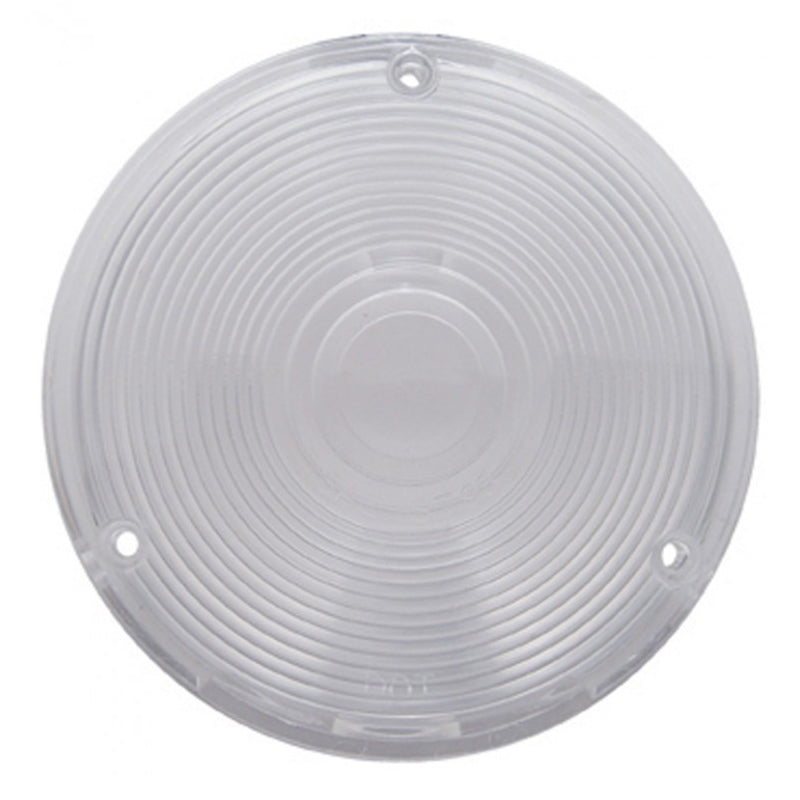 Plastic 3 screw lens for rear sleeper utility lights - Clear