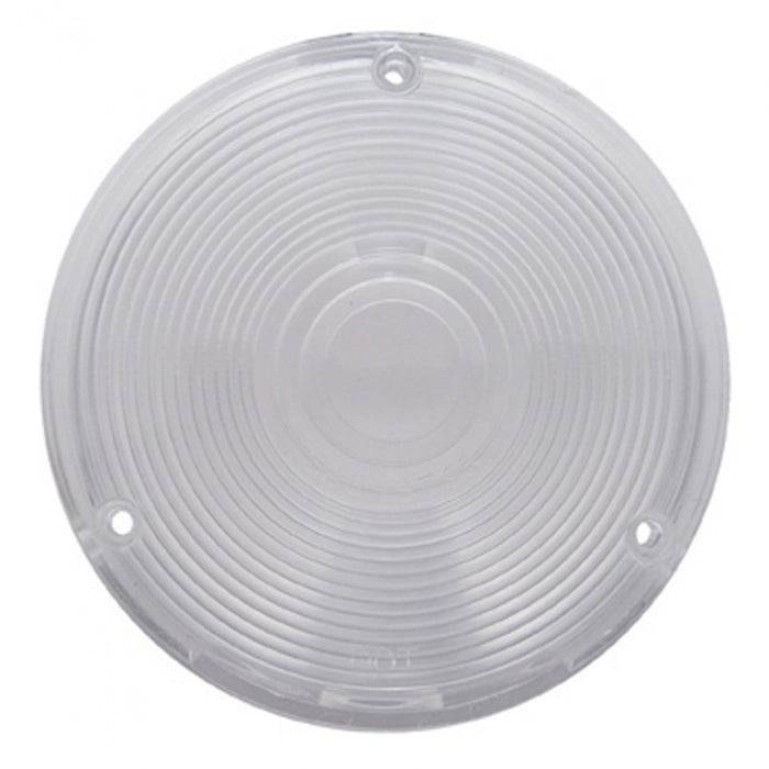 Plastic 3 screw lens for rear sleeper utility lights - Clear