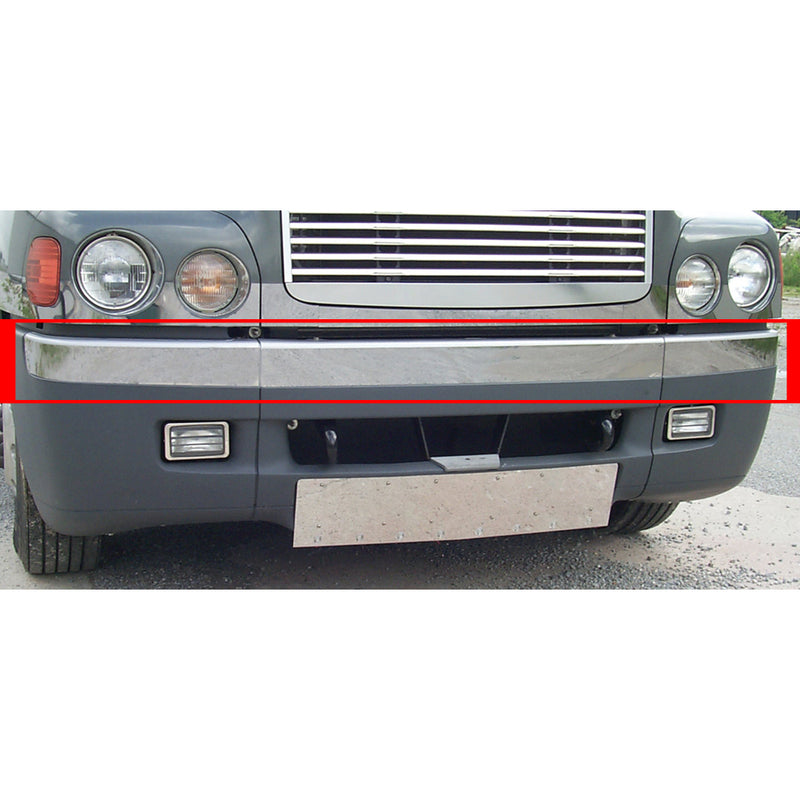 Freightliner Century -2003 stainless steel bumper trim - 3 piece kit