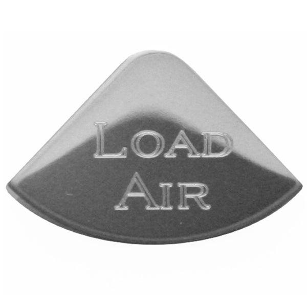 Rockwood Freightliner/Kenworth stainless steel 1/4 moon gauge emblem