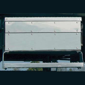 Freightliner Classic stainless steel 31" tool box cover - 2 piece kit