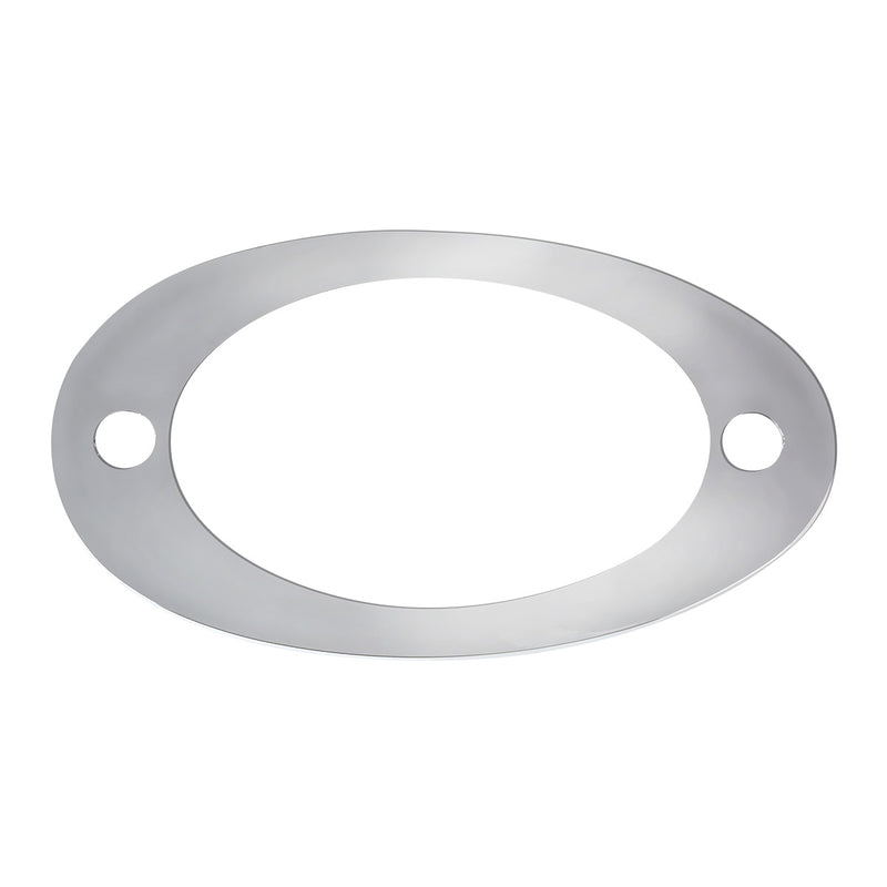 Freightliner Cascadia chrome plastic side turn signal light cover