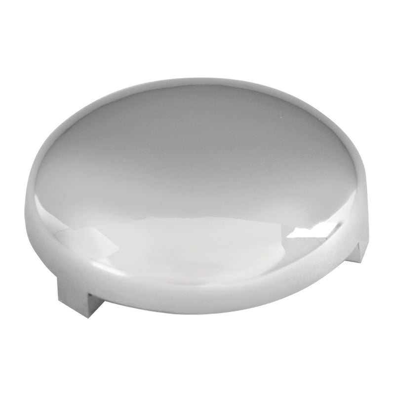 Chrome plastic upholstery button cover for Freightliner and International - 10/PACK