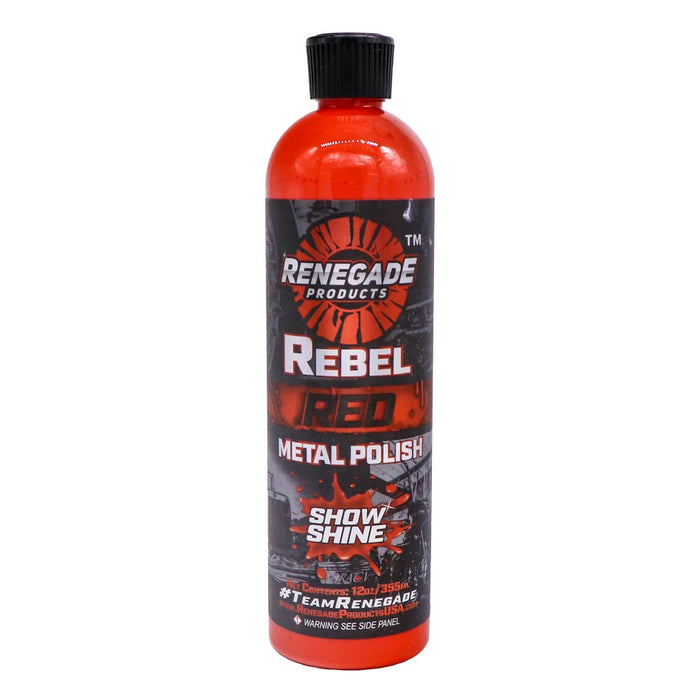 Rebel Red liquid metal polish - 12 oz bottle