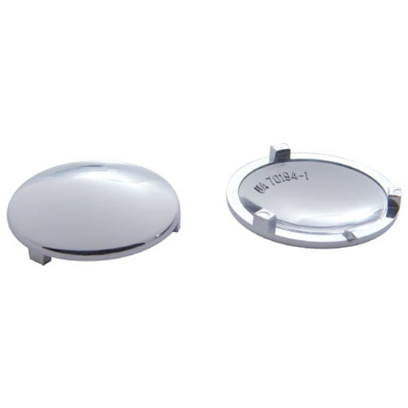 Kenworth chrome plastic vinyl upholstery button cover - 10/PACK