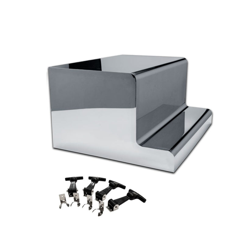 Peterbilt 31" stainless steel battery box step cover ONLY