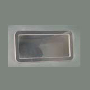 Kenworth 2002-2004 stainless steel passenger's side visor mirror surround ONLY