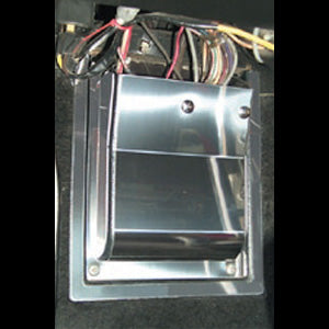 Peterbilt 359 stainless steel under dash wire harness cover - 5 pieces