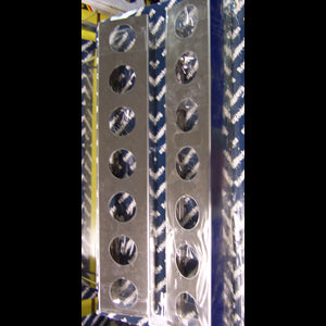 Kenworth 15" Donaldson front air cleaner brackets w/14 round 2" light holes