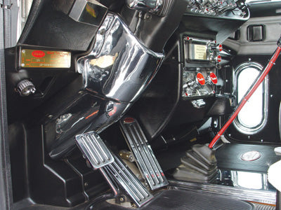 Peterbilt -2005 chrome aluminum 3-piece foot pedal set
