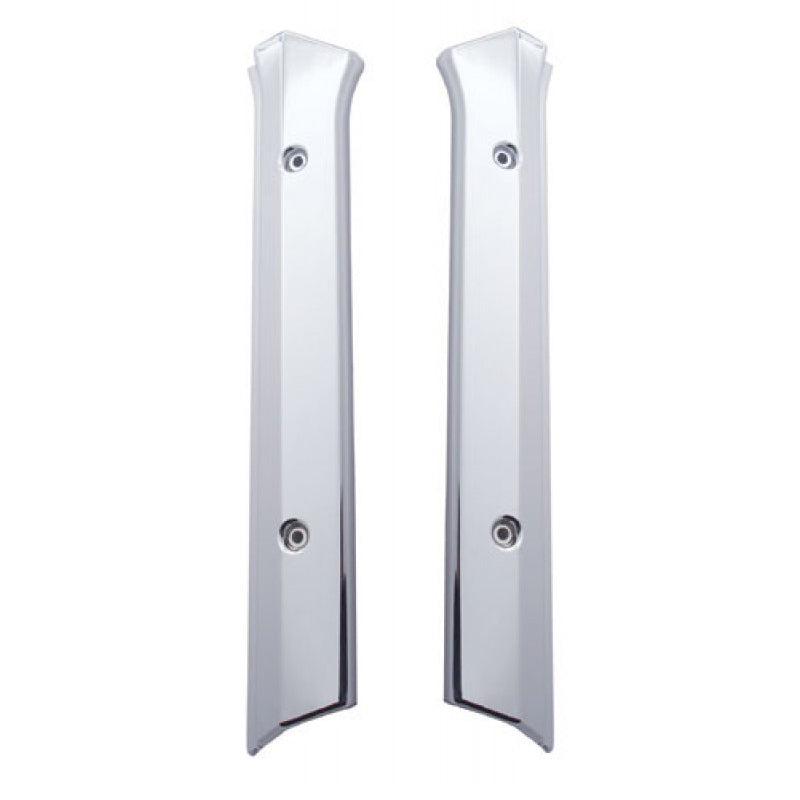 Kenworth 2002-2005 chrome plastic corner windshield post cover