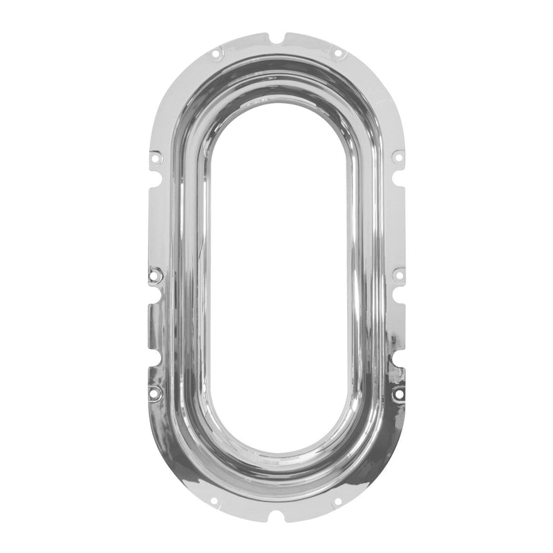 Peterbilt -2004 chrome plastic interior door view window trim