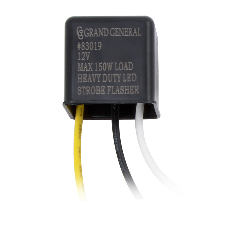 3-wire strobe flasher conversion for dual function lights