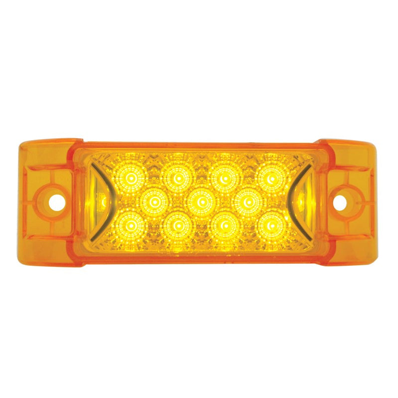 2" x 6" Rectangular Trailer Marker LED Lights — Empire Chrome